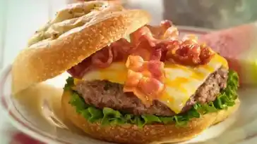 Low Carb Double bacon cheese-burger