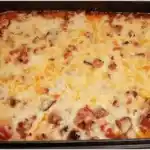 Low Carb Leckerbissen Entdecke den überbackenen Bolognese Auflauf