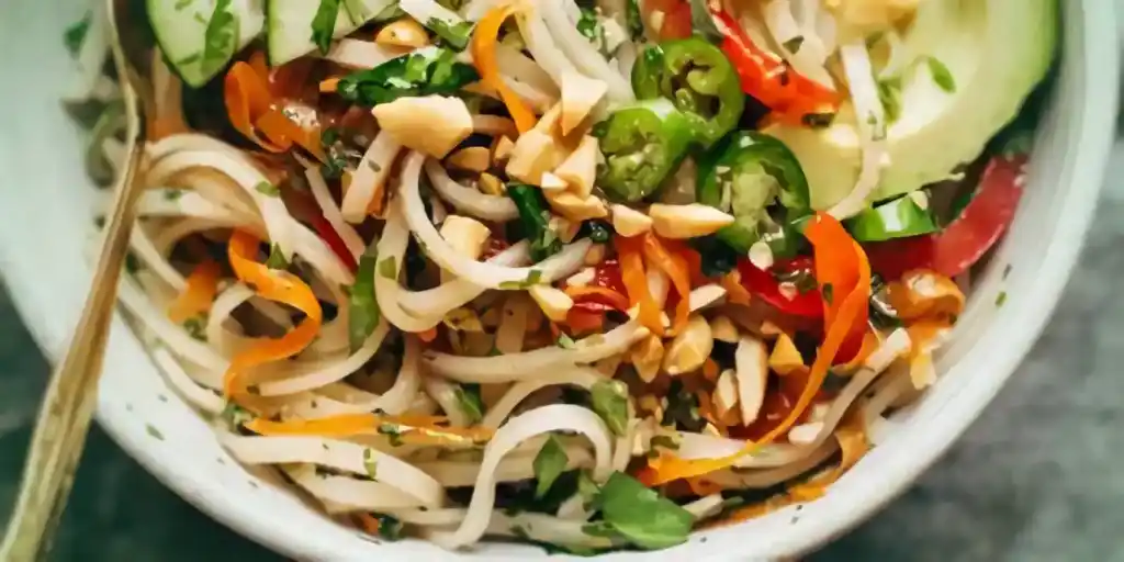 Low Carb Summer Roll Bowl