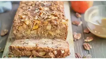 Low carb Apfel-Walnuss-Kuchen