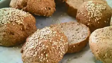 Low carb Brot mit Sesamsaat W2xEX 4x 2n