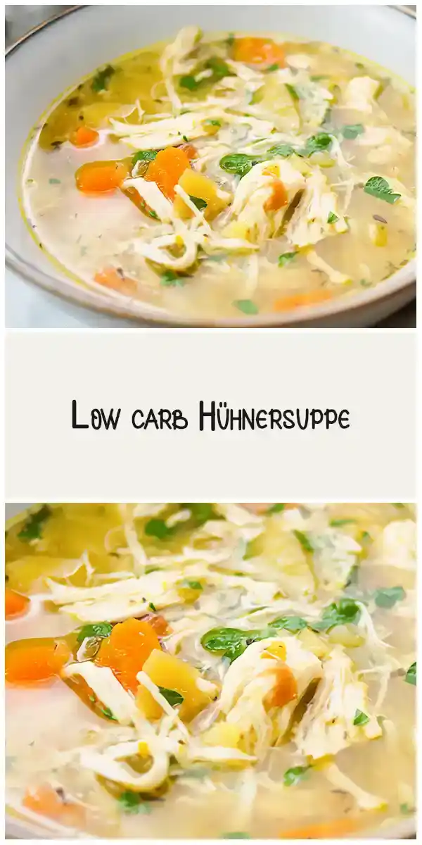 Low carb Hühnersuppe 1 Low carb Huehnersuppe