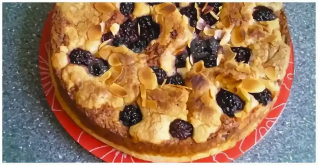 Mandel-Brombeerkuchen