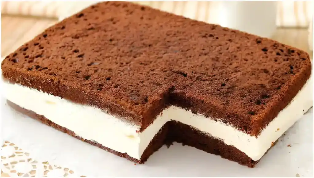 Milchschnittenkuchen – sehr einfach!