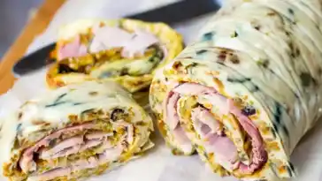 Omelett-Wrap Mit Schinken Rezept