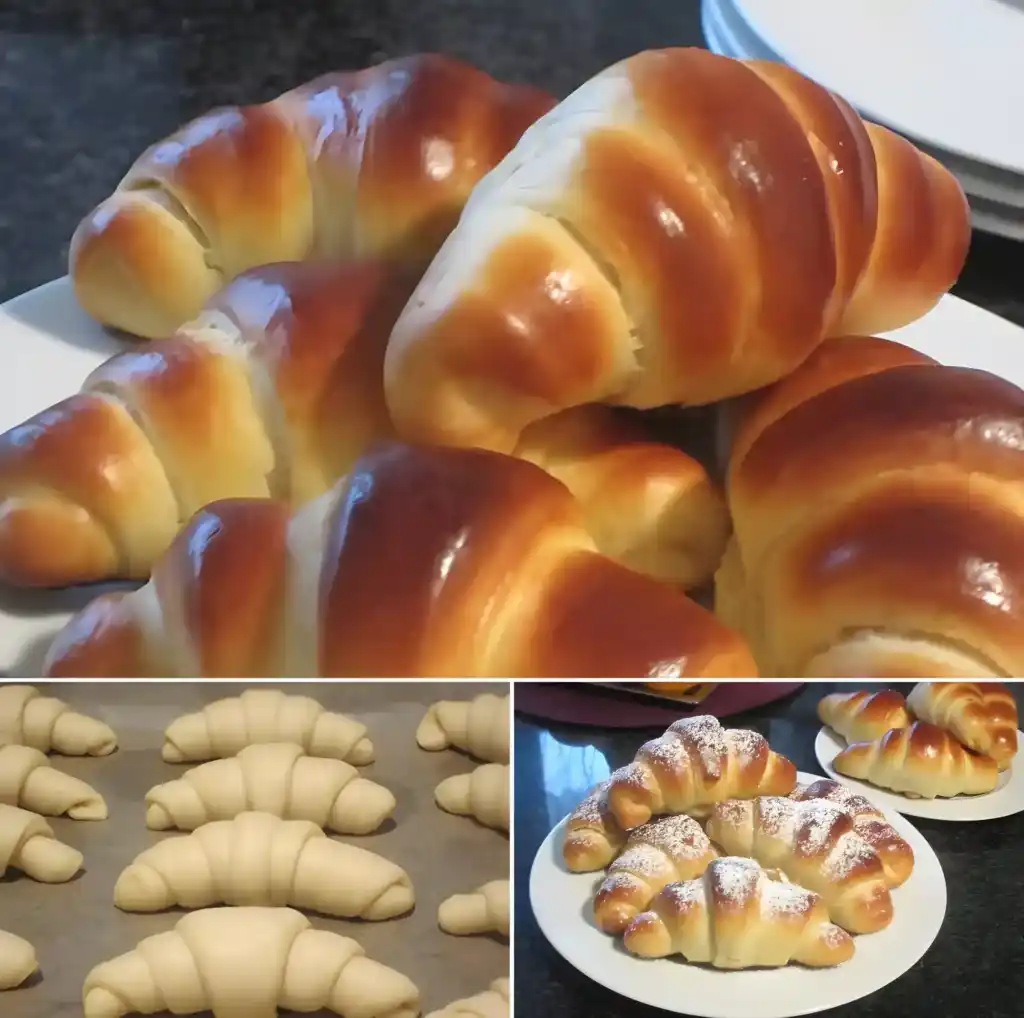 SCHNELLE SOFTE FRÜHSTÜCKS-HÖRNCHEN