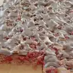 Schneller Schoko Kirsch Blechkuchen 4x