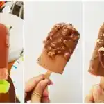 Schoko Eis mit knackiger Schoko Glasur