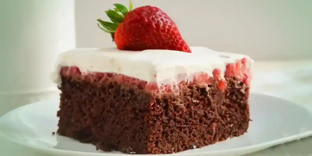 Schoko Erdbeer Kuchen