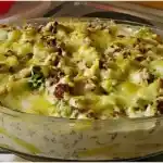 Schupfnudel – Auflauf mit Lauch und Hack (Einfach)