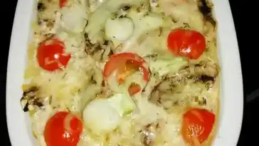 Schweinfilet mit Tomaten und Champions Ideal als Abendessen