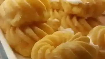 Spritzkuchen mit Vanillecreme