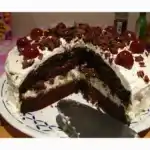 Torte nach Schwarzwälder Kirsch Art zuckerfrei