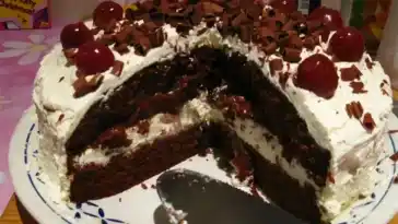 Torte nach Schwarzwälder Kirsch Art zuckerfrei
