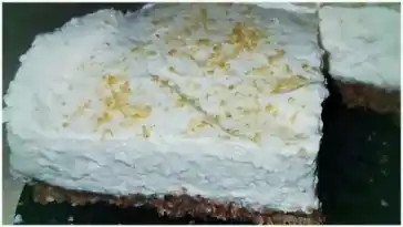 Zitrone Käsekuchen zum abnehmen