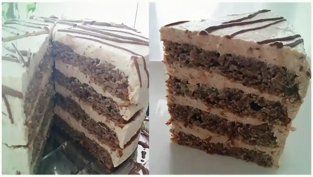 kaffeetorte , schnell und leicht zu machen