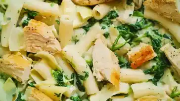 low carb Hähnchen Alfredo