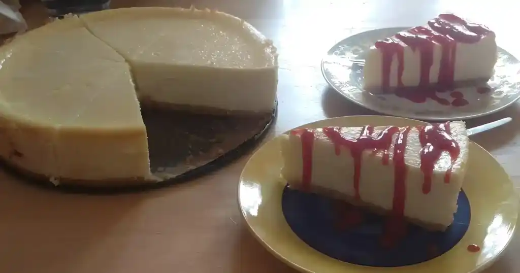 Amerikanischer New York Cheesecake