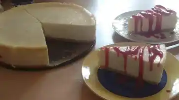 Amerikanischer New York Cheesecake