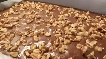Amerikanischer Nuss Kuchen