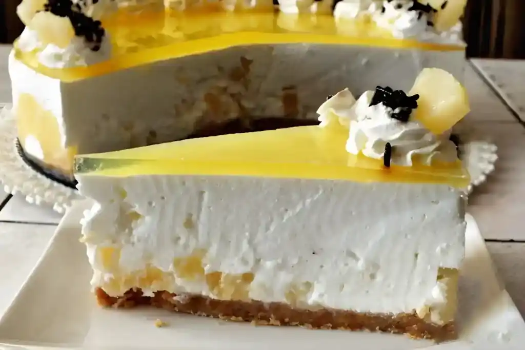 Ananas-Kokos-Torte ohne Backen