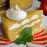 Apfel-Löffelbiskuit-Kuchen ohne Backen