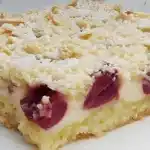 Apfel Streuselkuchen mit Quark vom Blech
