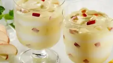 Apfel Zitronen Mousse