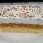 Apfelpudding Schnitten