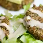 Avocado-Burger vegan