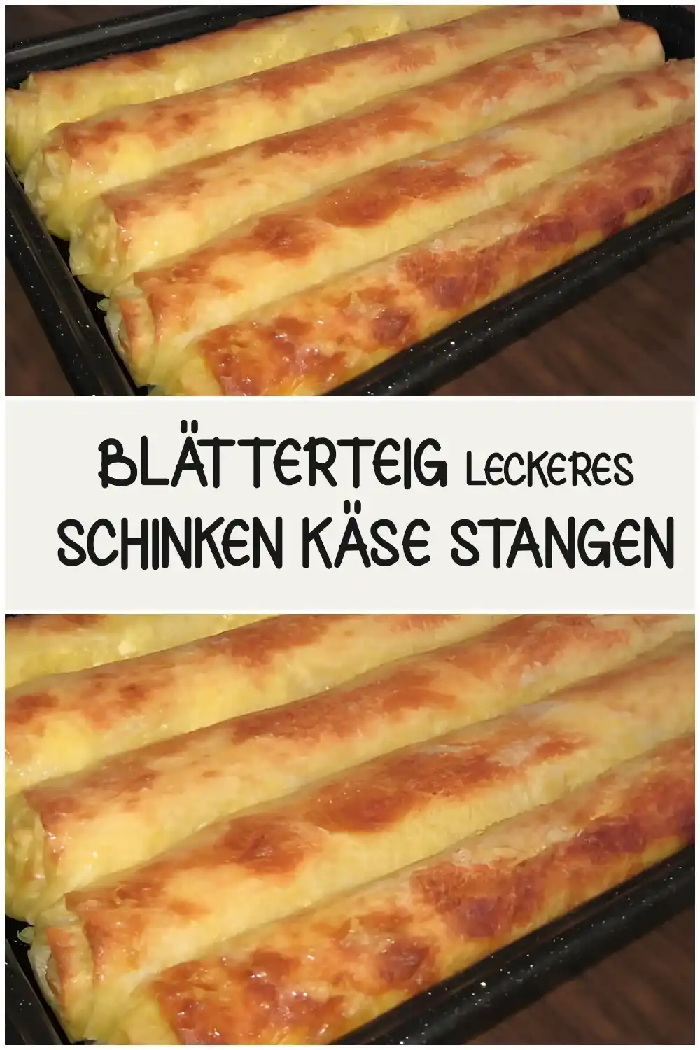 BLÄTTERTEIG leckeres SCHINKEN KÄSE STANGEN 1 BLÄTTERTEIG leckeres SCHINKEN KÄSE STANGEN
