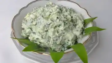 Bärlauch – Schafskäsecreme