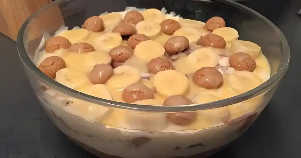 Bananen Vanille Schokocreme Dessert