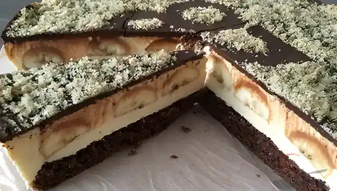 Bananenkuchen mit köstlicher Quark-Creme