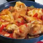 Basquaise-Huhn mit Cookeo