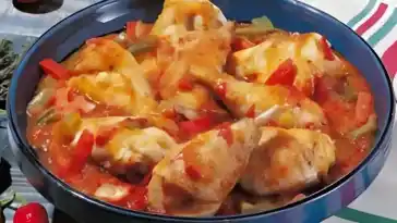 Basquaise-Huhn mit Cookeo