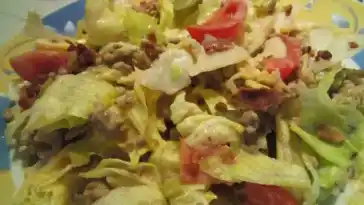 Big Mac Salat Low-Carb