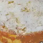Birnenkuchen mit Vanilleguss