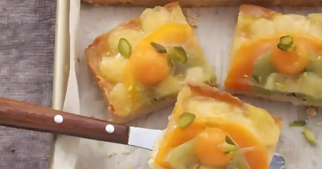 Blechkuchen mit Obst