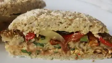 Bohnen-Burger als Ersatz für Tofu-Burger