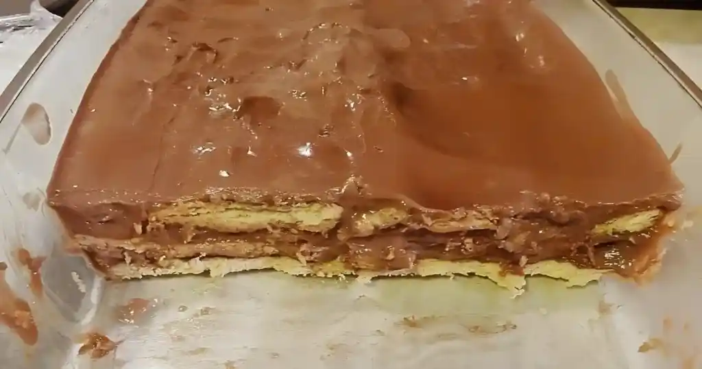 Butterkeks Pudding Nachspeise