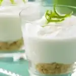 Caipirinha Dessert im Glas
