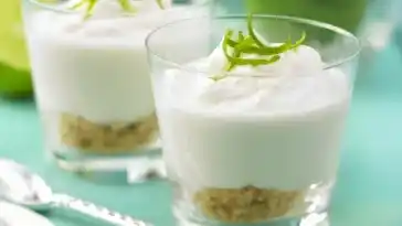 Caipirinha Dessert im Glas