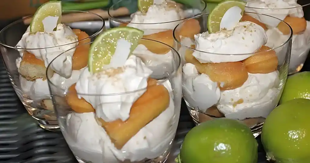 Caipirinha Tiramisu im Glas