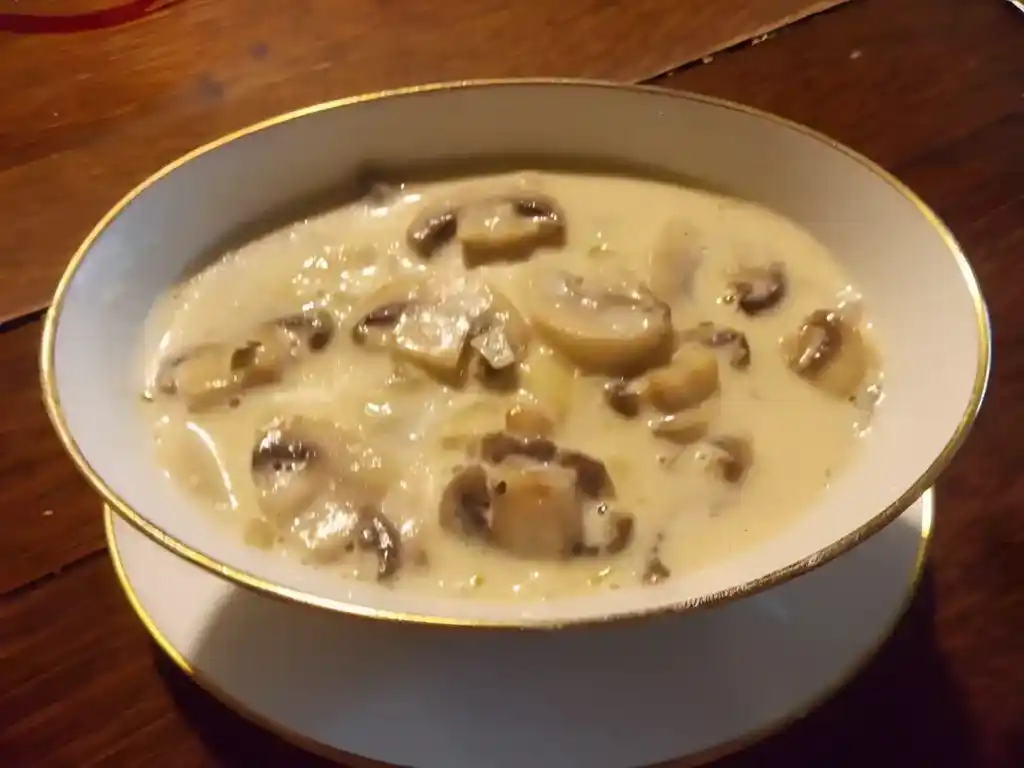 Champignon – Sahne – Sauce