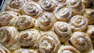 Cinnamon Rolls with Cream Cheese Frosting