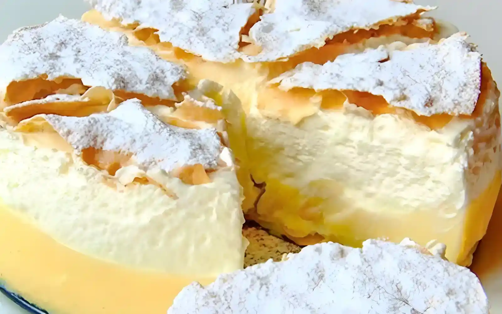 Cremeschnitten torte