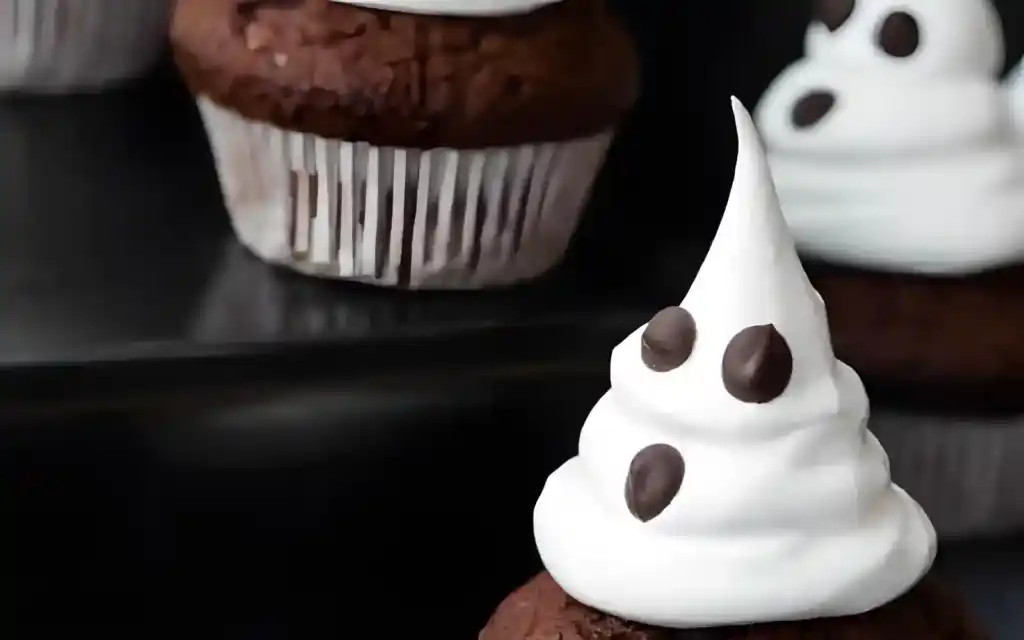 Cupcakes fantômes d’Halloween im Thermomix