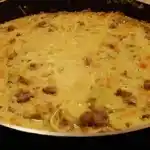 Curryrahmnudeln mit Hack