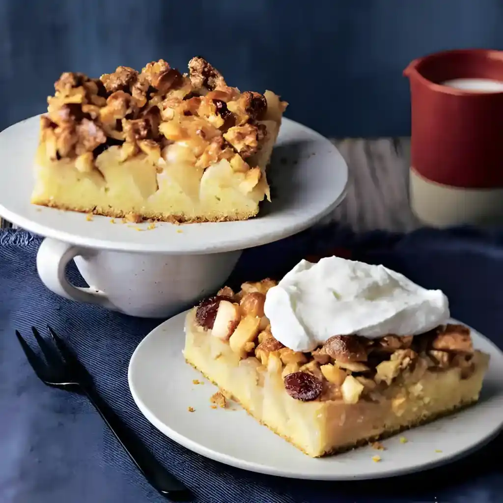 Der beste Apfelkuchen mit Baiser er zergeht auf der Zunge!